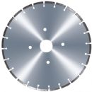 Laser welded concrete saw blade