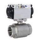 2pcs pneumatic ball valve